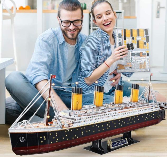 Letra e dekorimit të shtëpisë me bashkim pjesësh figure DIY Lodra me mister 3D të stadiumit